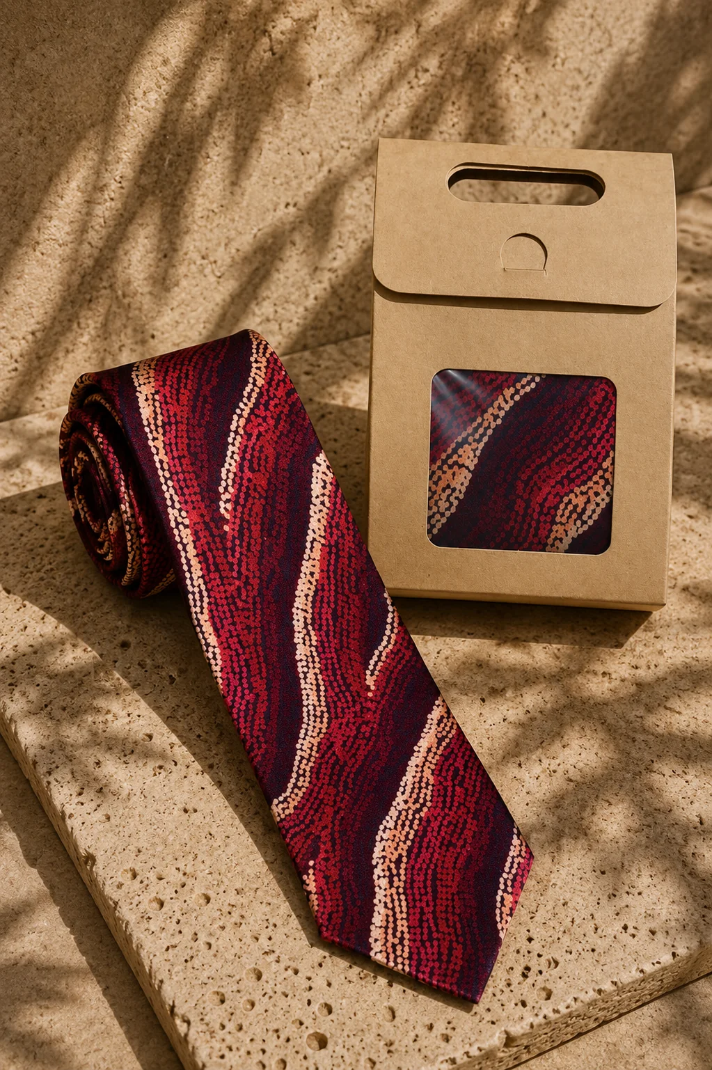 Silk Tie - Calling Shifting Sands