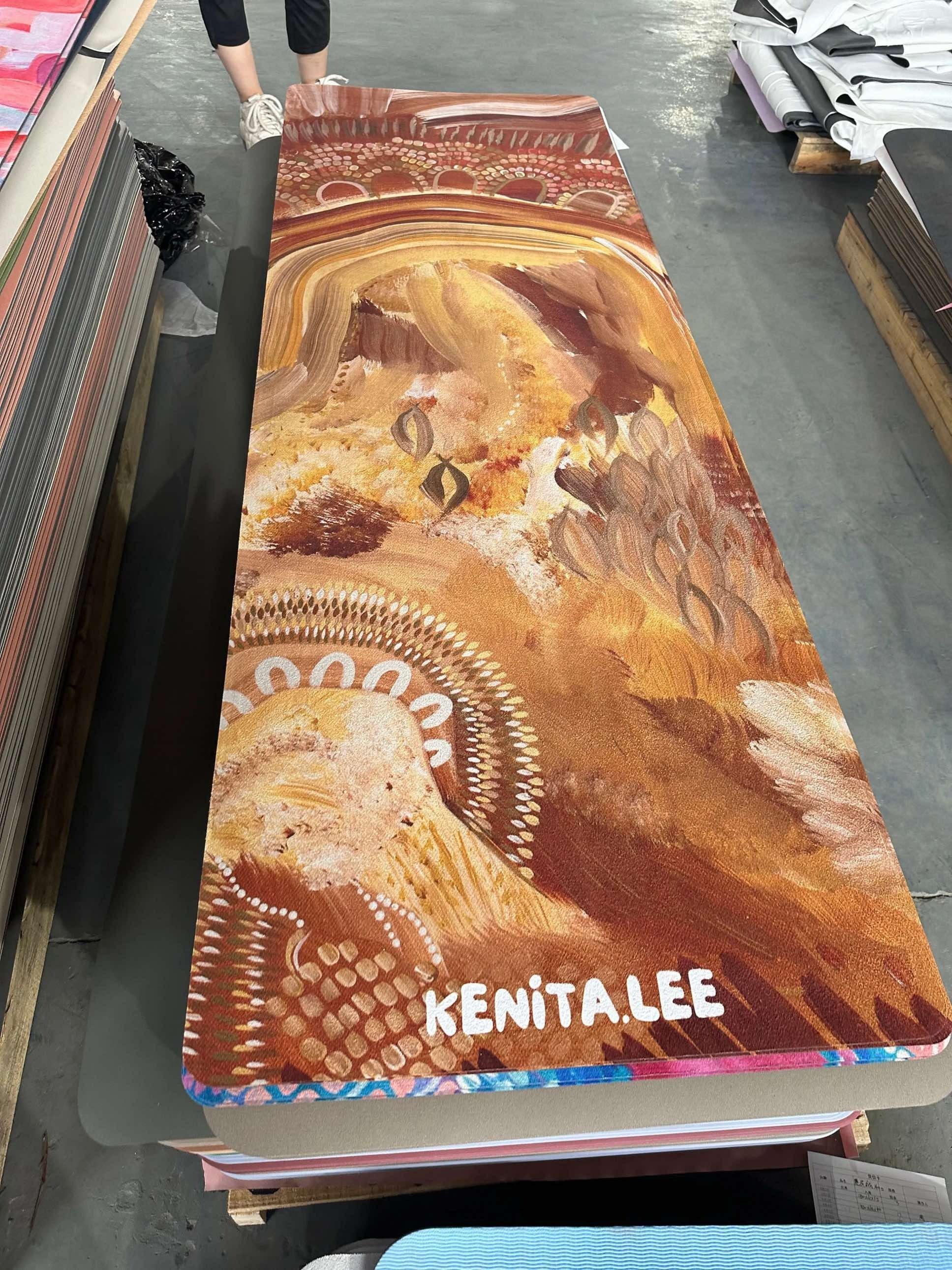 Landscapes Yoga Mat by Kenita Lee
