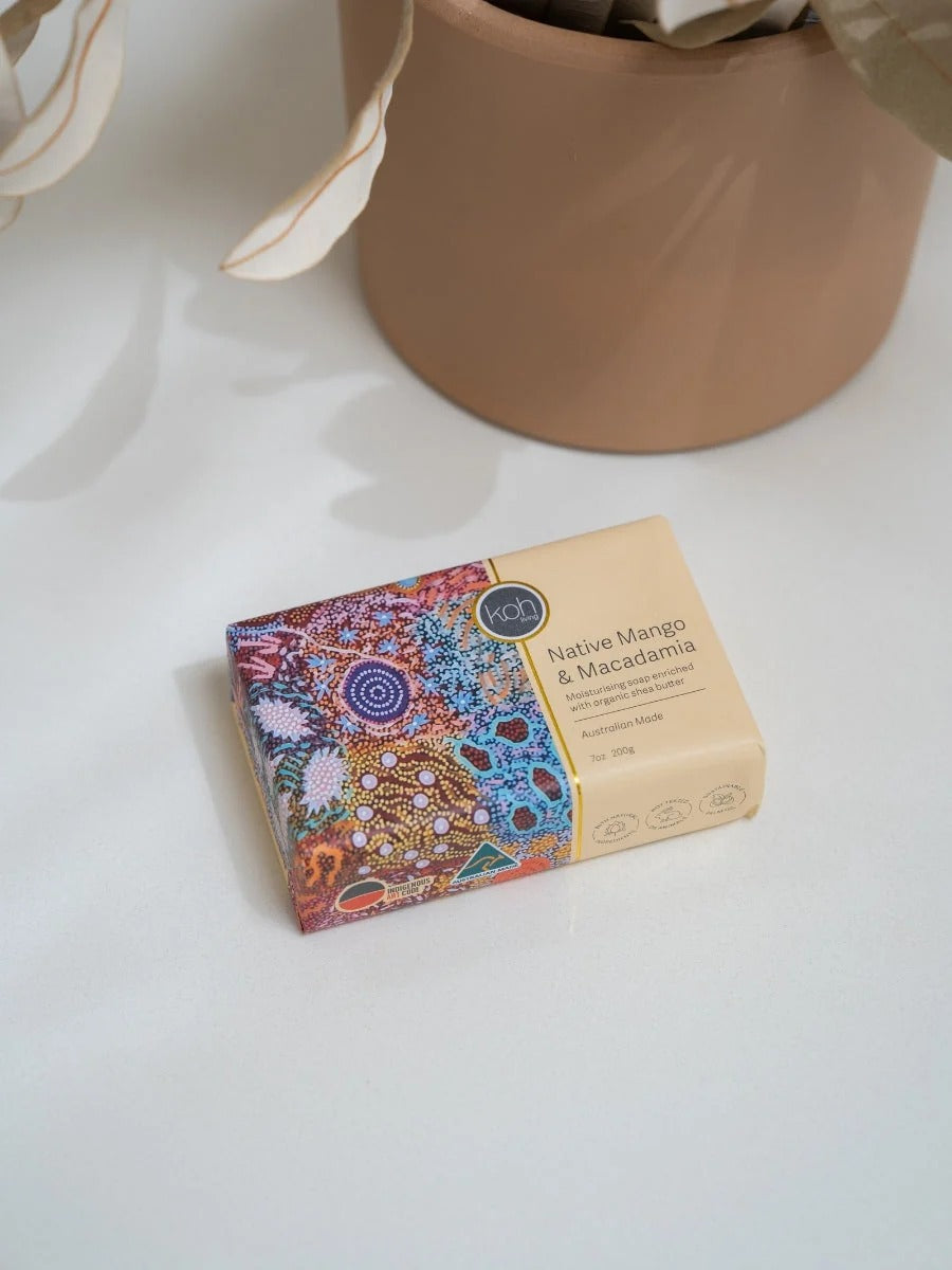 Aboriginal Scented Native Mango & Macadamia Soap
