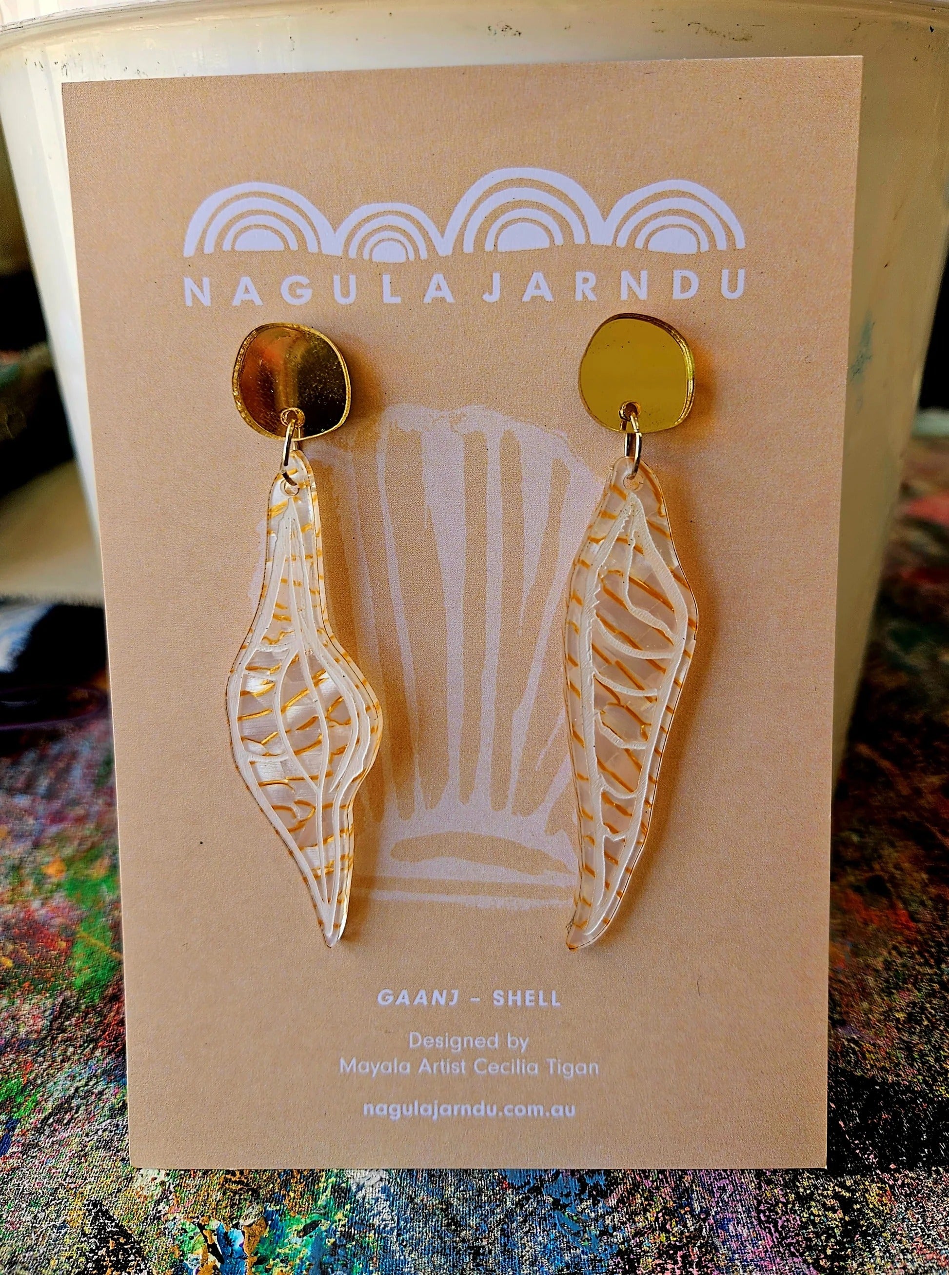Gaanj (shells) by Cecelia