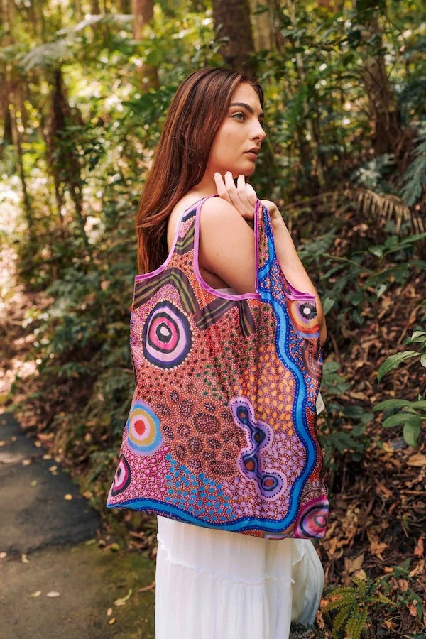 Aboriginal Our Country Recycled Plastic Bottle Bag