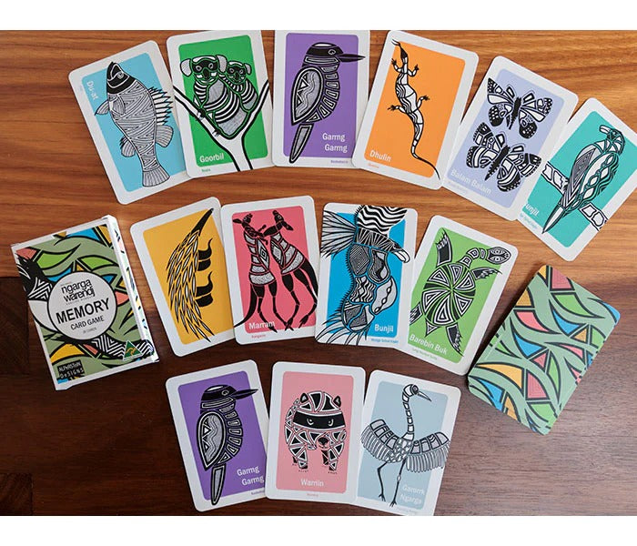Dancing Wombat Memory Cards