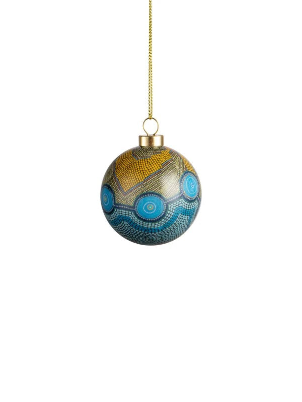 Aboriginal Dreamtime Symphony 6Pack Mini Baubles New