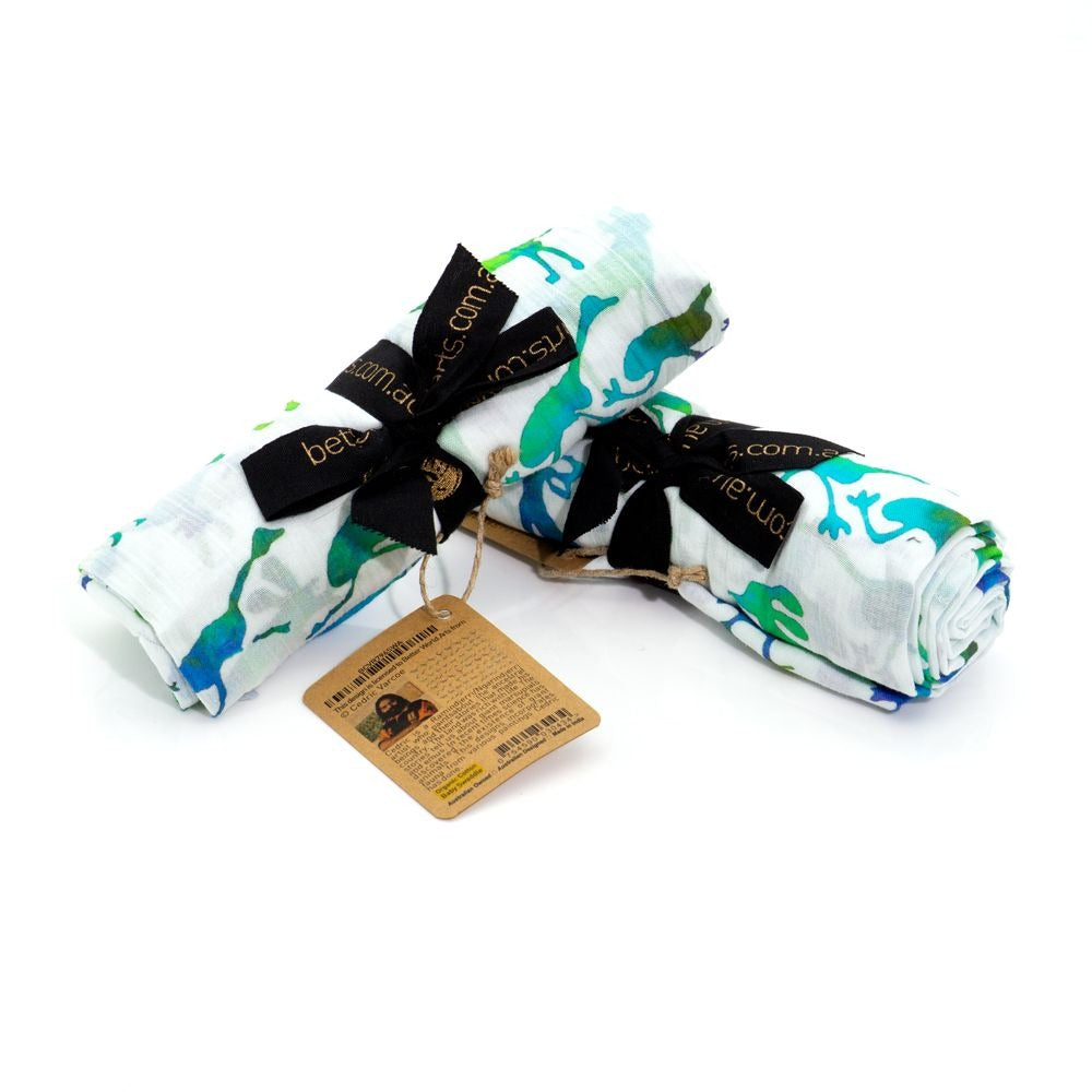 Muslin Baby Swaddle by Cedric Varcoe