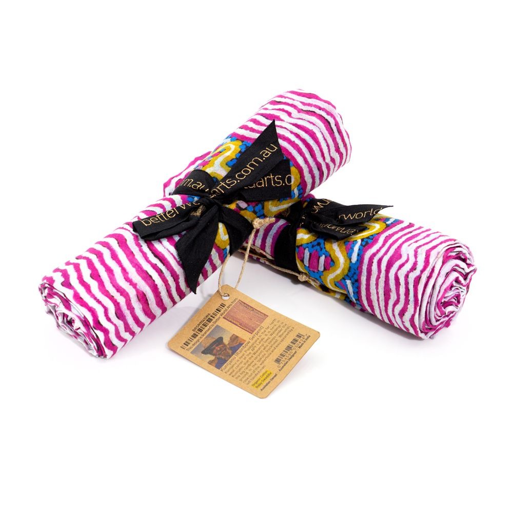 Muslin Baby Swaddle by Rama Sampson
