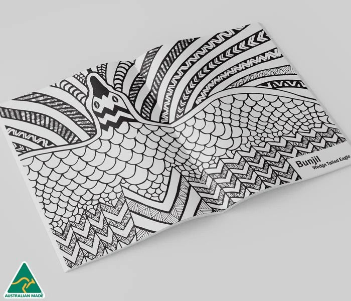 Dancing Wombat Colouring Book