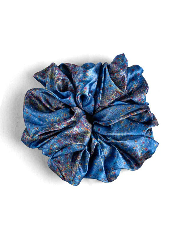 Aboriginal Morning Mist Hair Scrunchie Large