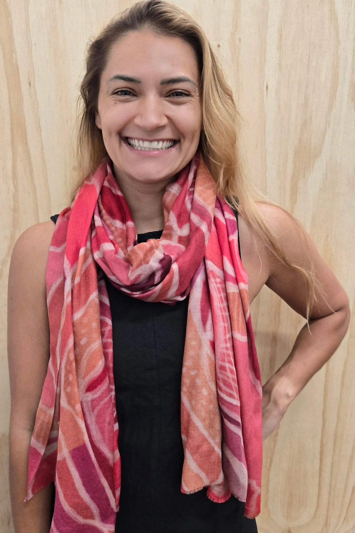 Cashmere Scarf - Lands
