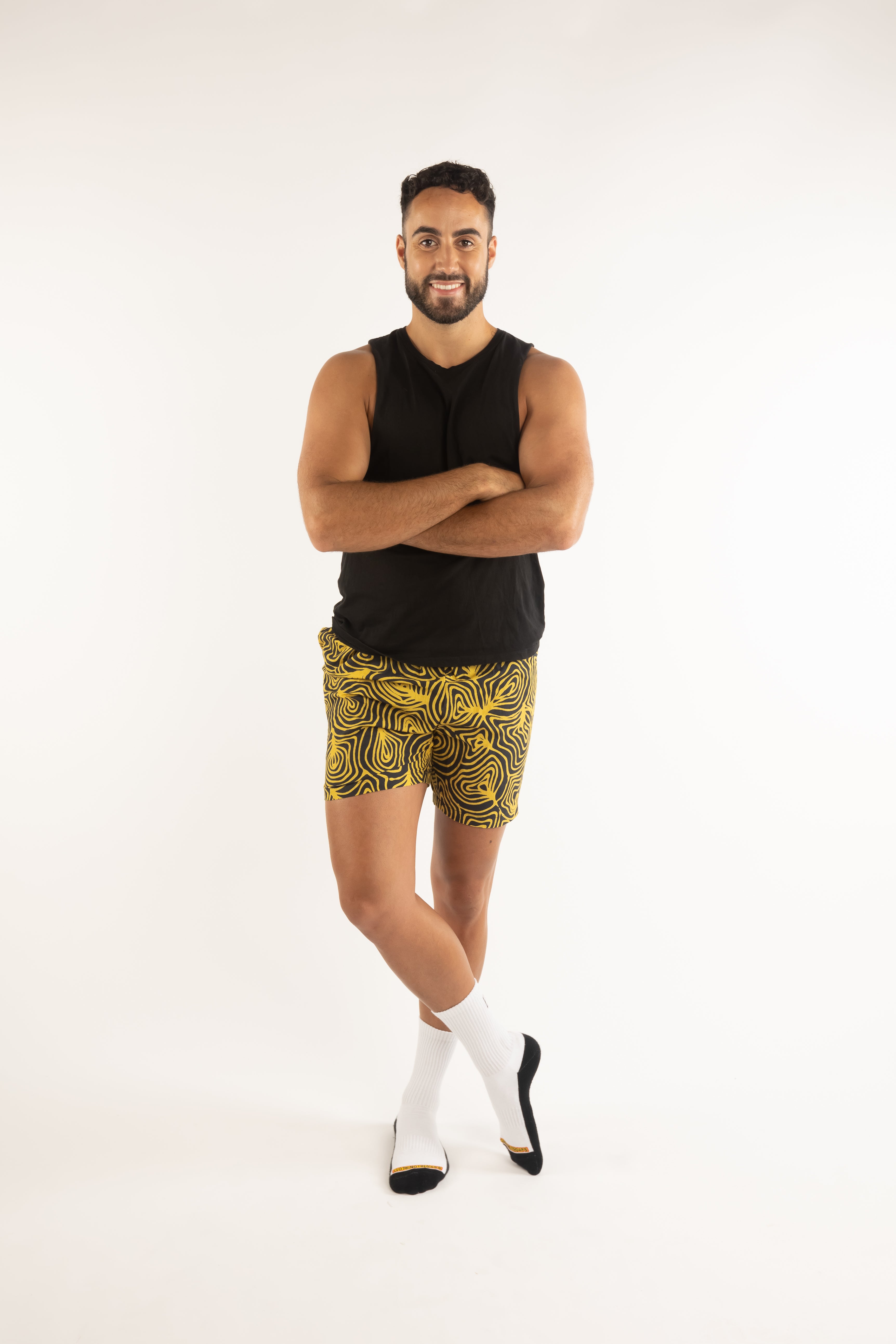 Men's Emu Feathers Pyjama Shorts
