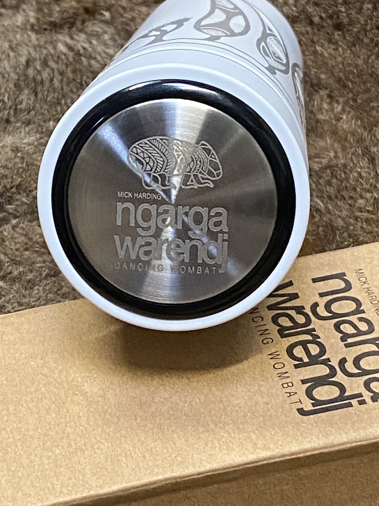 Insulated Stainless Steel Bottle with Infuser by Ngarga Warendj