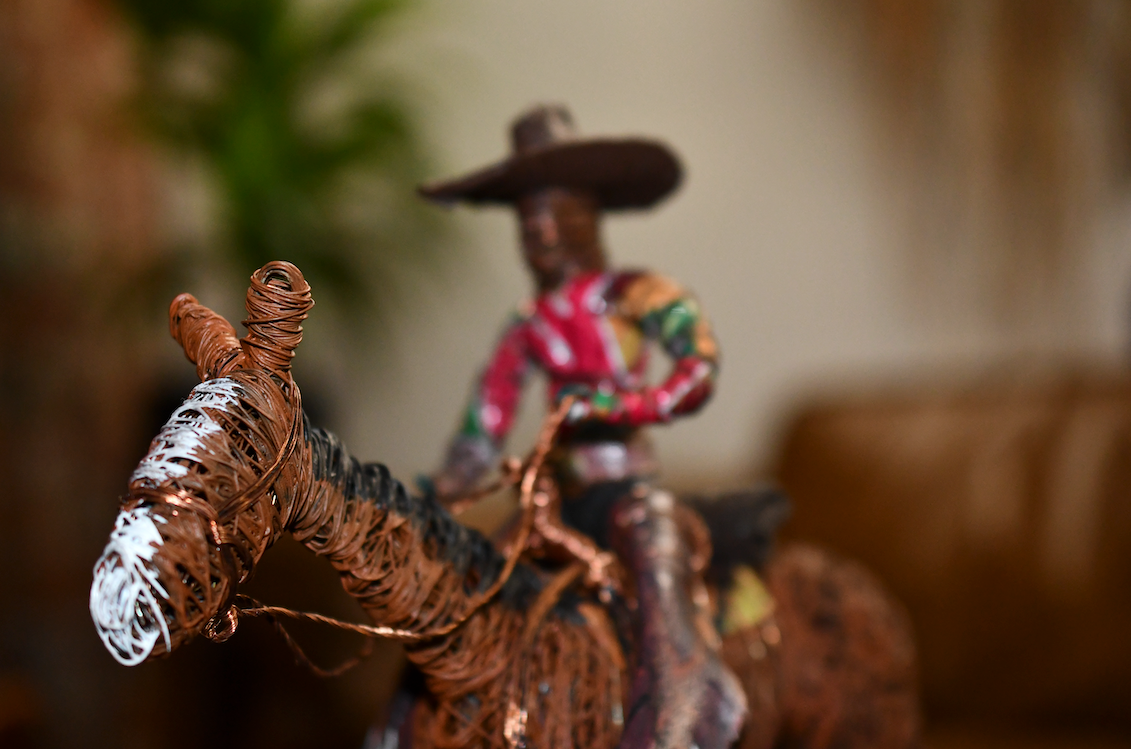 Horse and Cowboy by Johnny Young