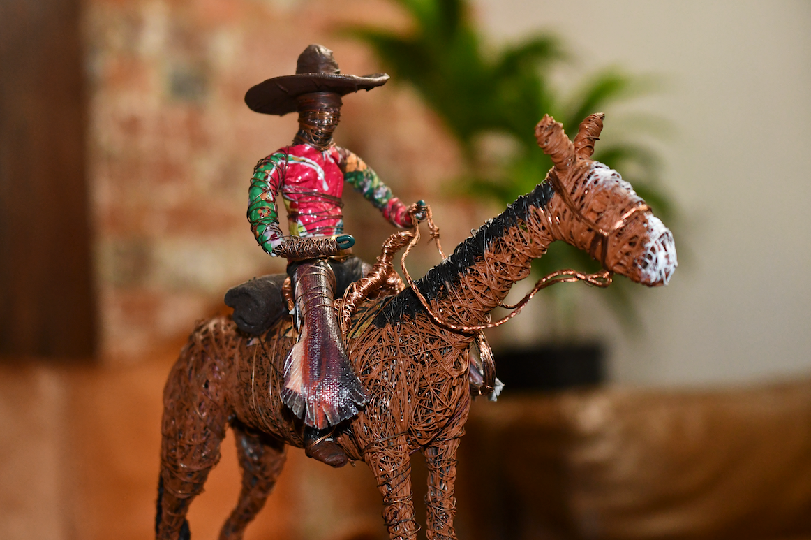 Horse and Cowboy by Johnny Young