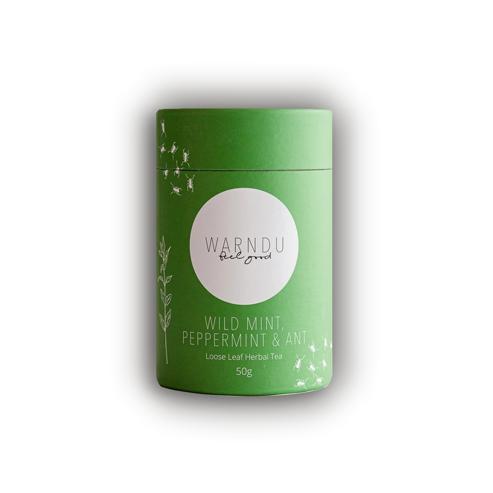 Wild Mint, Peppermint and Tyrant Ant Loose Leaf Tea by Warndu